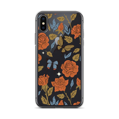 Butterfly Spices Clear iPhone Case iPhone X/XS