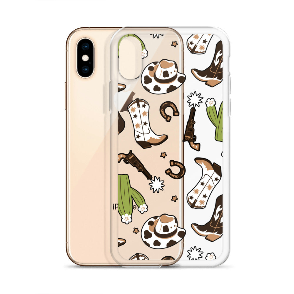 Desert Day Clear iPhone Case