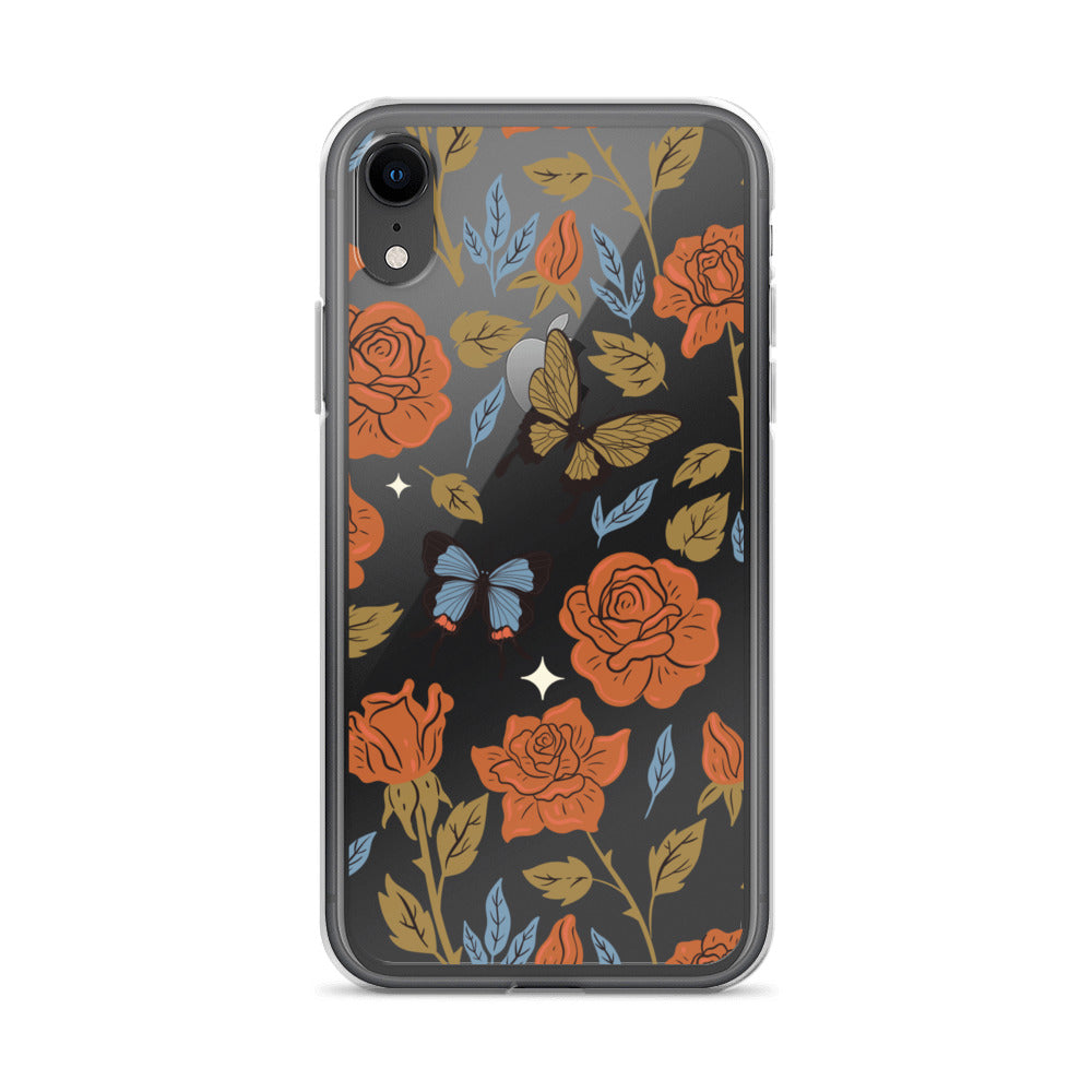 Butterfly Spices Clear iPhone Case iPhone XR
