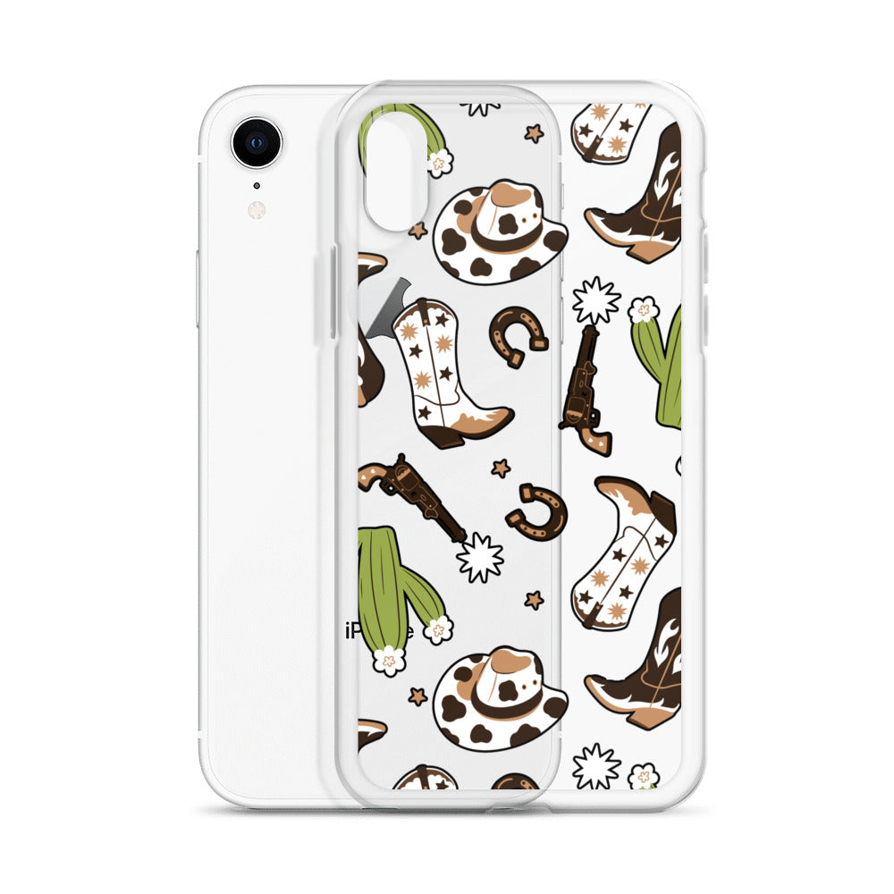 Desert Day Clear iPhone Case