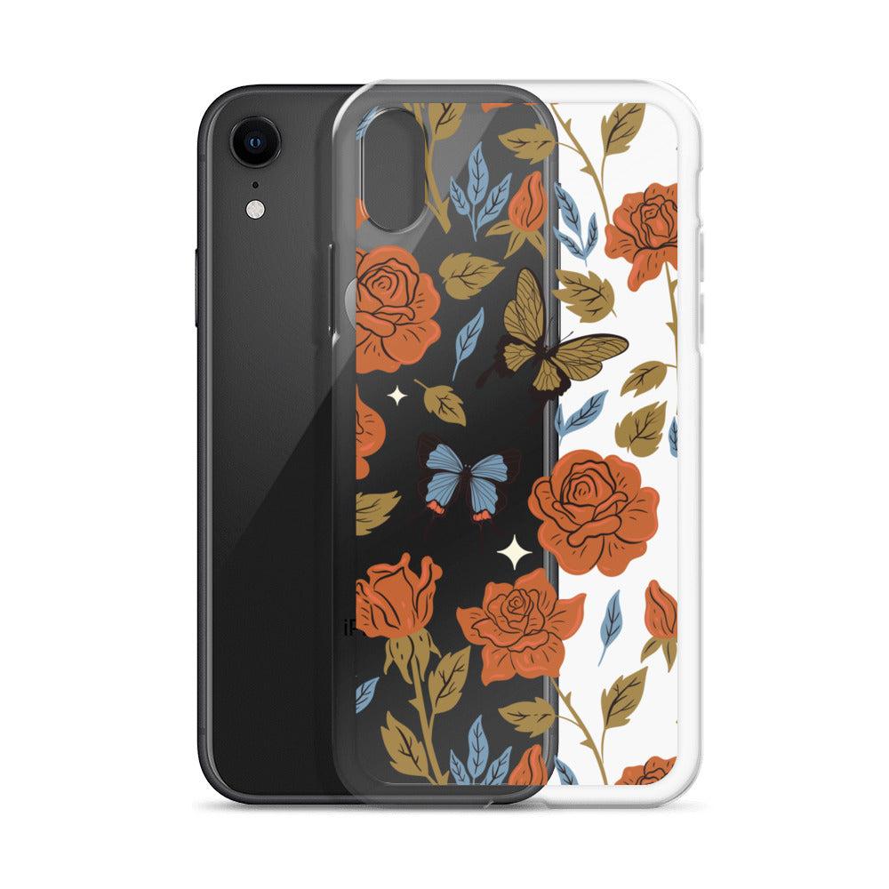 Butterfly Spices Clear iPhone Case