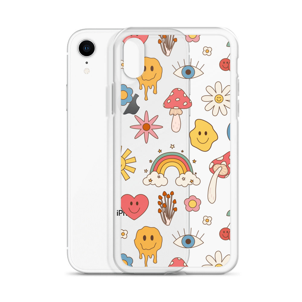 Wonderland Clear iPhone Case