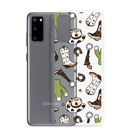 Desert Day Clear Samsung Case