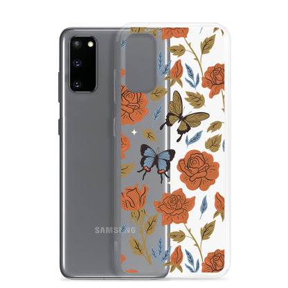 Butterfly Spices Clear Samsung Case