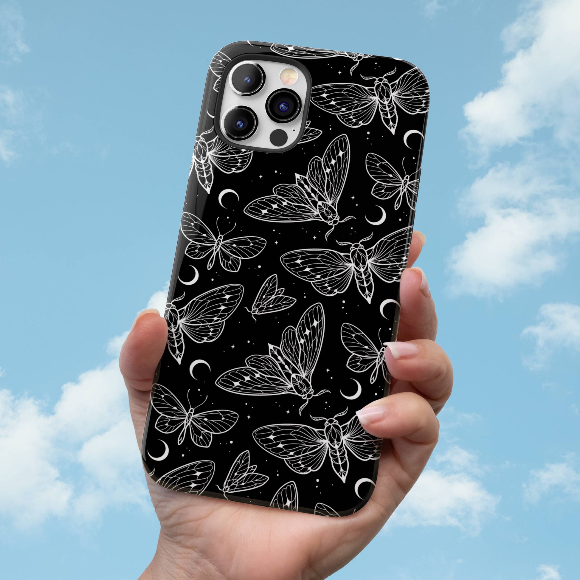 Moon Moth iPhone Case
