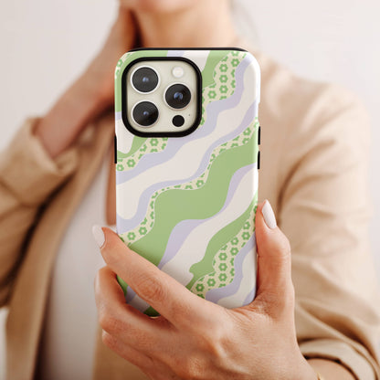 Flower Groove iPhone Case