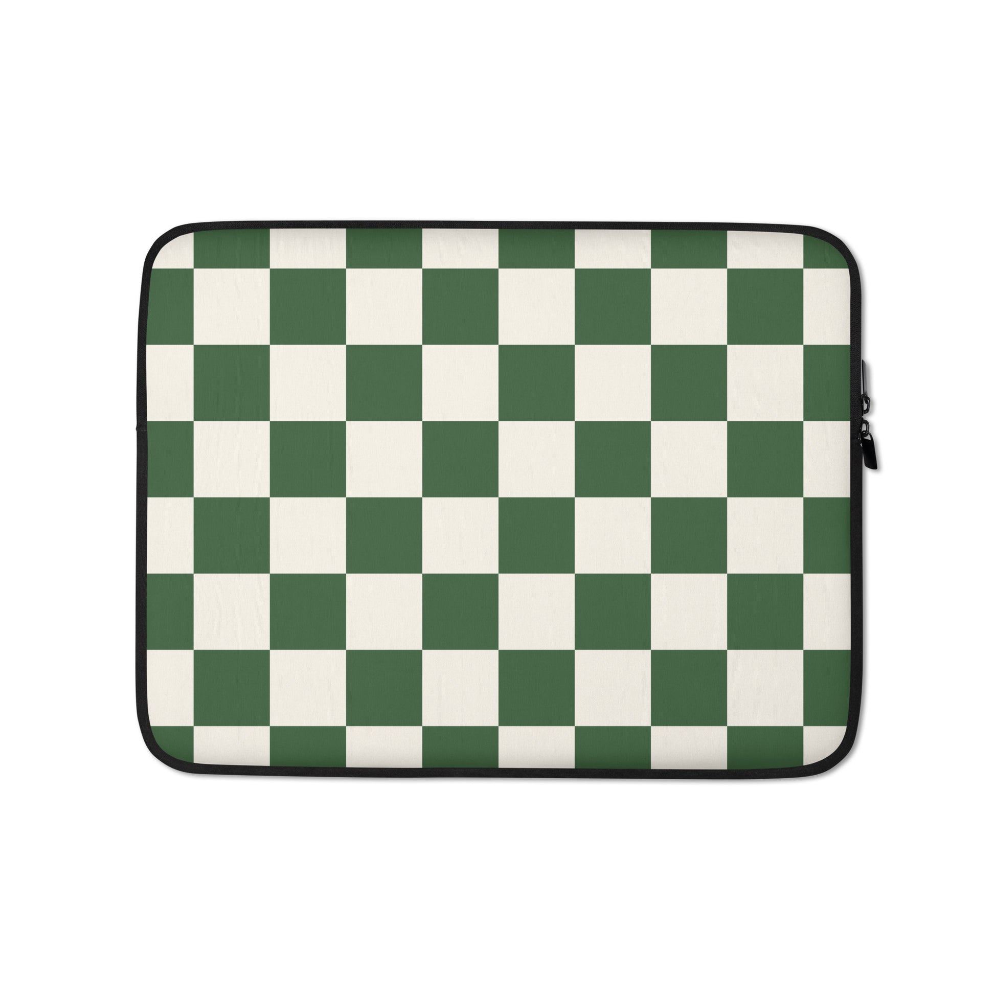 Green Checkered Macbook Sleeve 13″