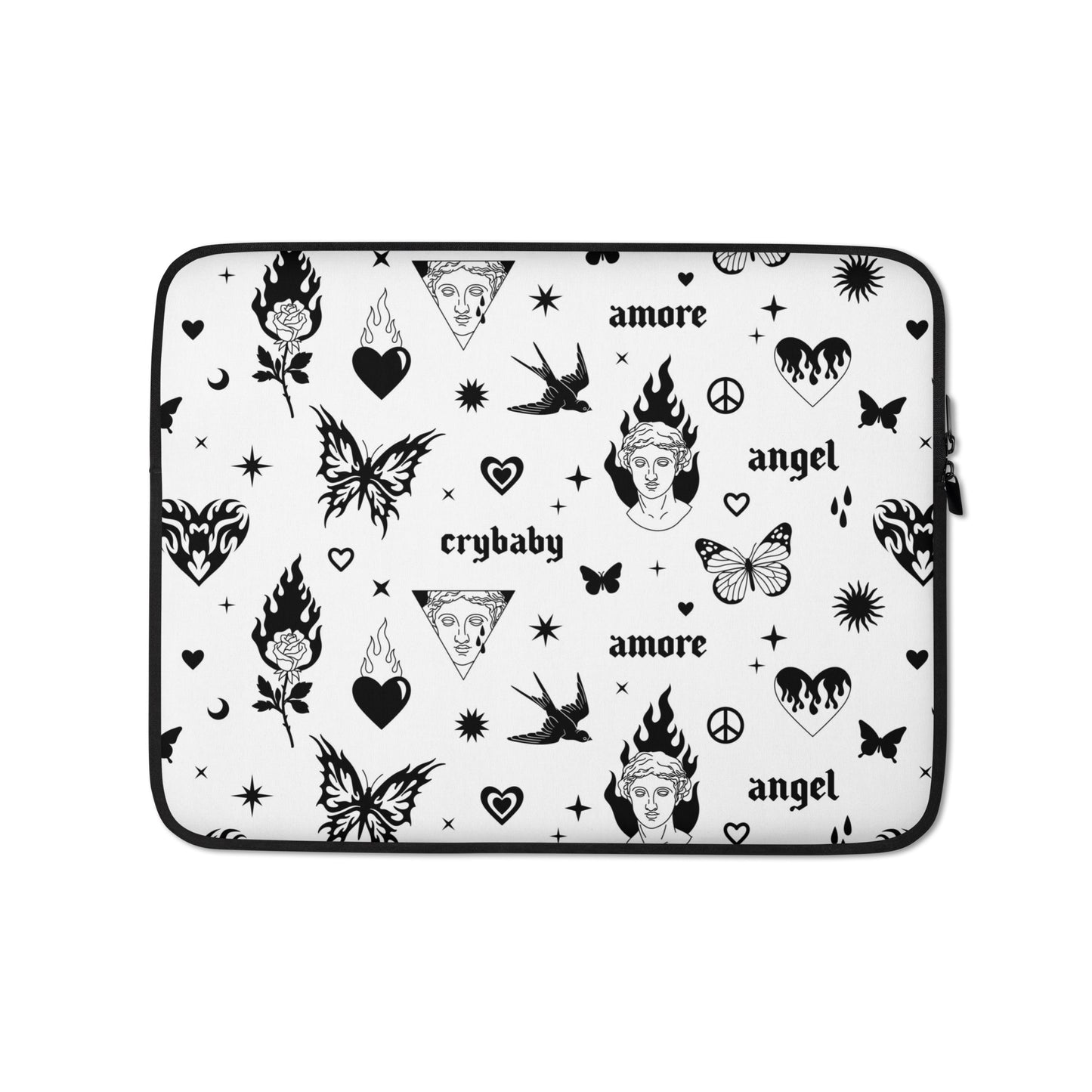 Y2K Angel Heart Macbook Sleeve 13″