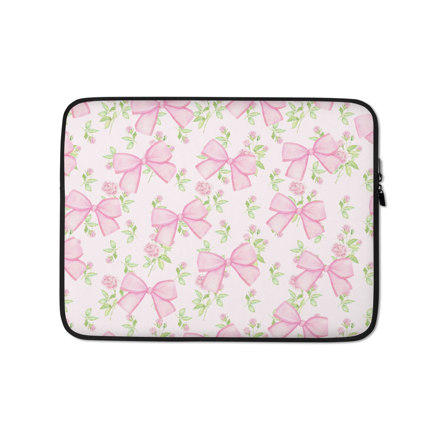 Bows & Roses Garden Macbook Sleeve