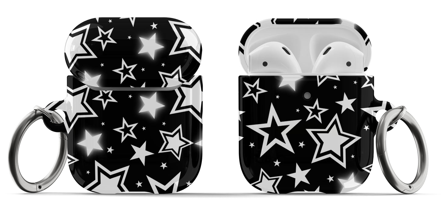 Black Stardust AirPods Case