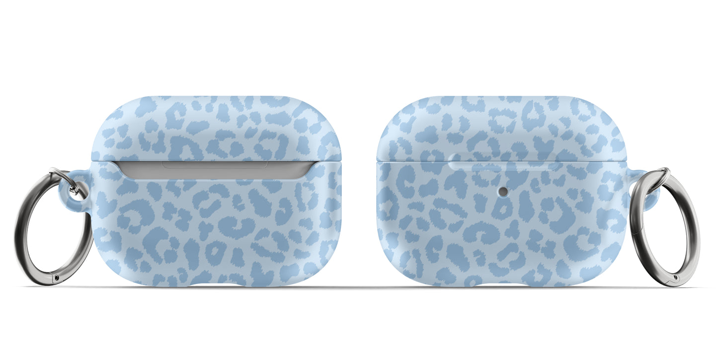 Blue Leopard AirPods Case