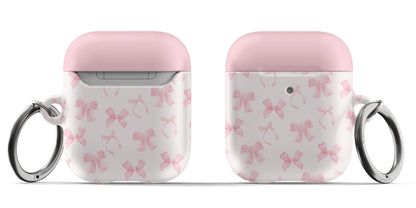 Pink Coquette Bows AirPods Case