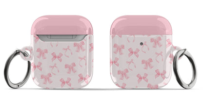 Pink Coquette Bows AirPods Case