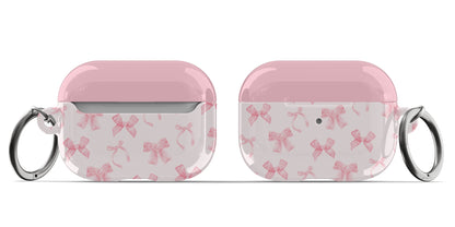 Pink Coquette Bows AirPods Case