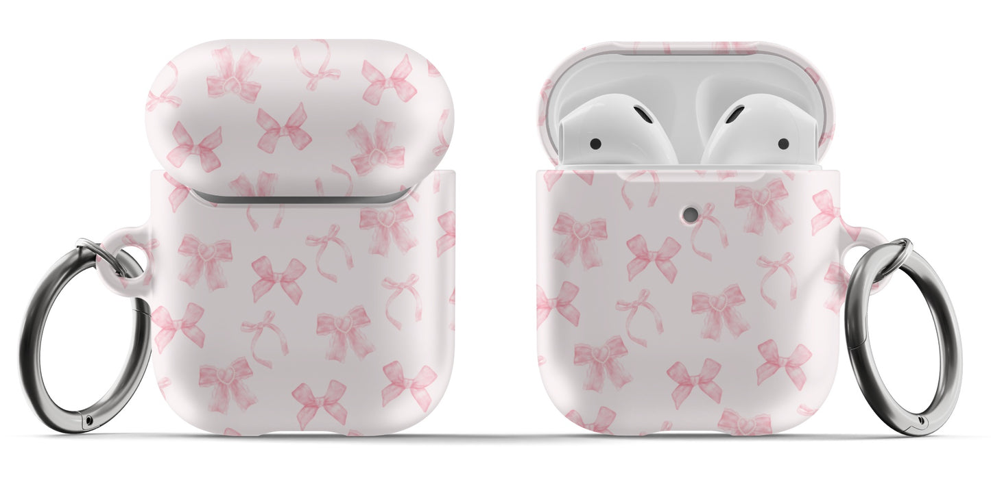 Pink Bows AirPods Case