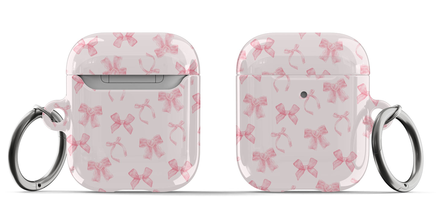 Pink Bows AirPods Case