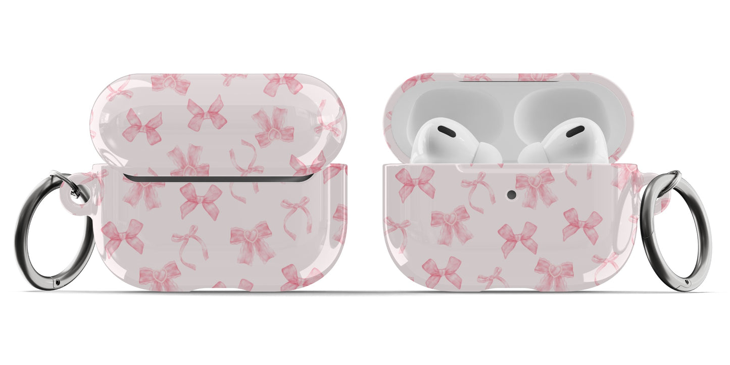 Pink Bows AirPods Case