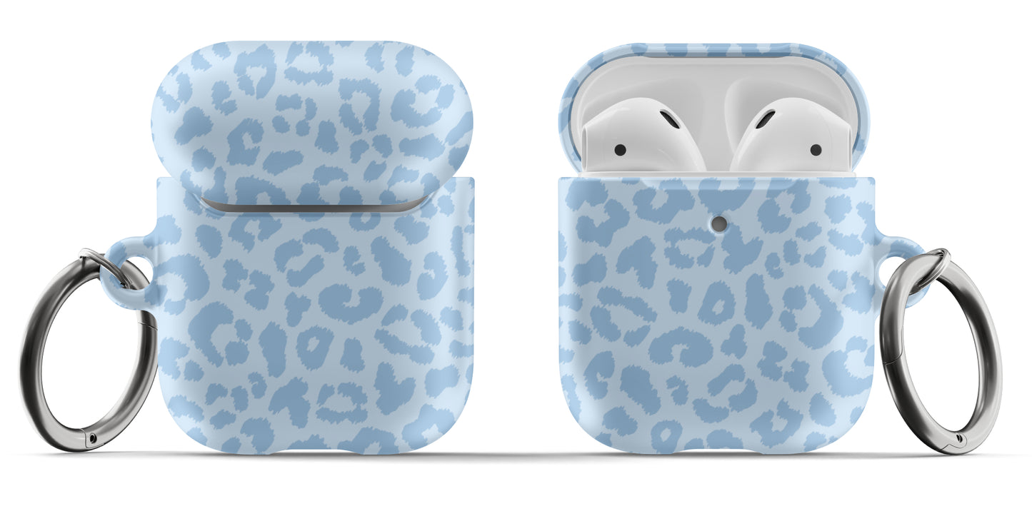 Blue Leopard AirPods Case