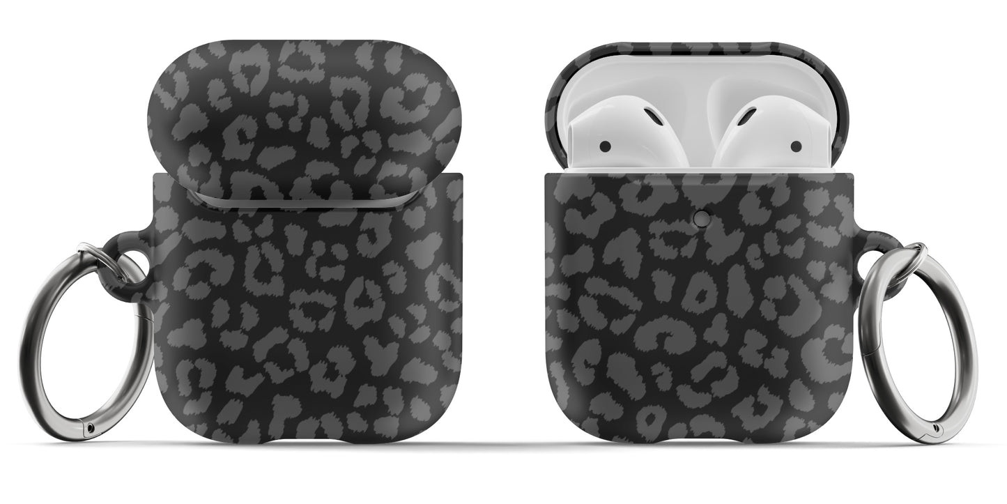 Black Leopard AirPods Case