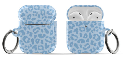 Blue Leopard AirPods Case