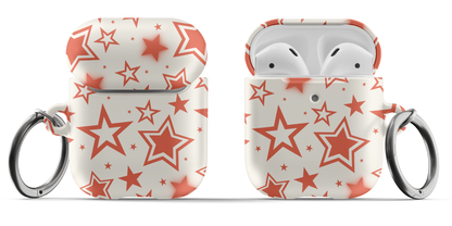 Red Stardust AirPods Case