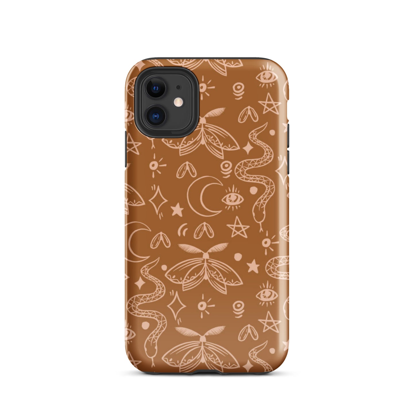 Golden Serpent iPhone Case iPhone 11 Glossy