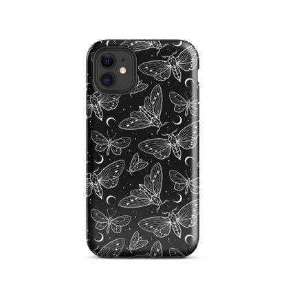 Moon Moth iPhone Case iPhone 11 Glossy