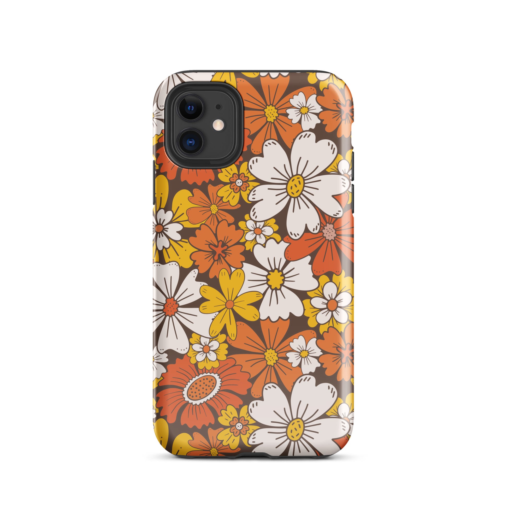 Retro Bloom iPhone Case iPhone 11 Glossy