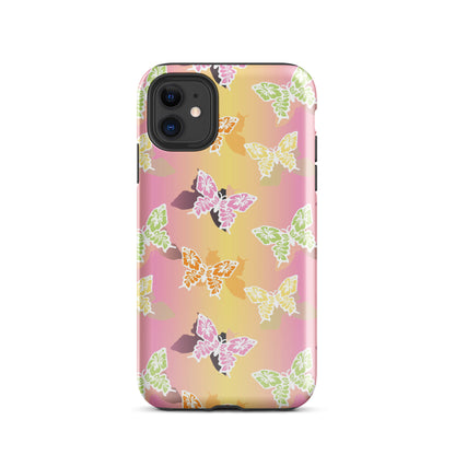 Butterfly Gradient iPhone Case Glossy iPhone 11