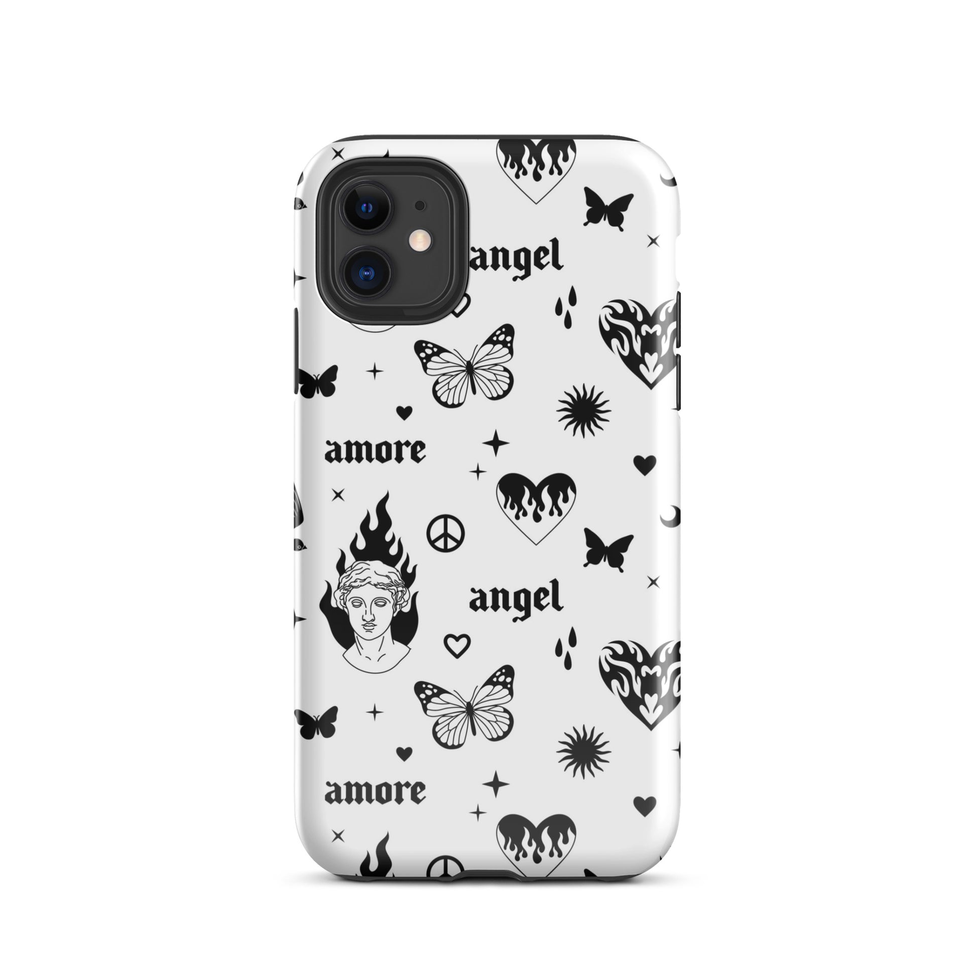 Y2K Angel Heart iPhone Case iPhone 11 Glossy