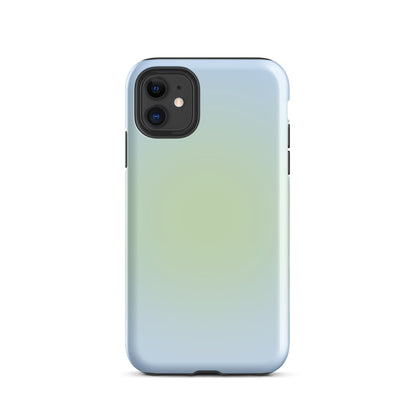 Blue & Green Aura iPhone Case