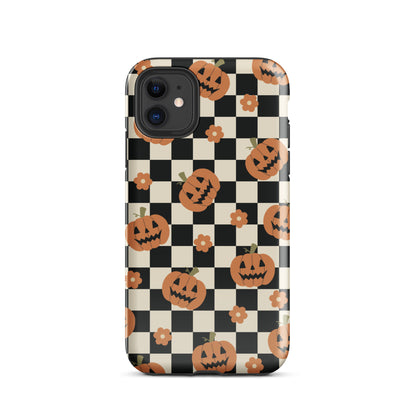 Retro Pumpkins iPhone Case