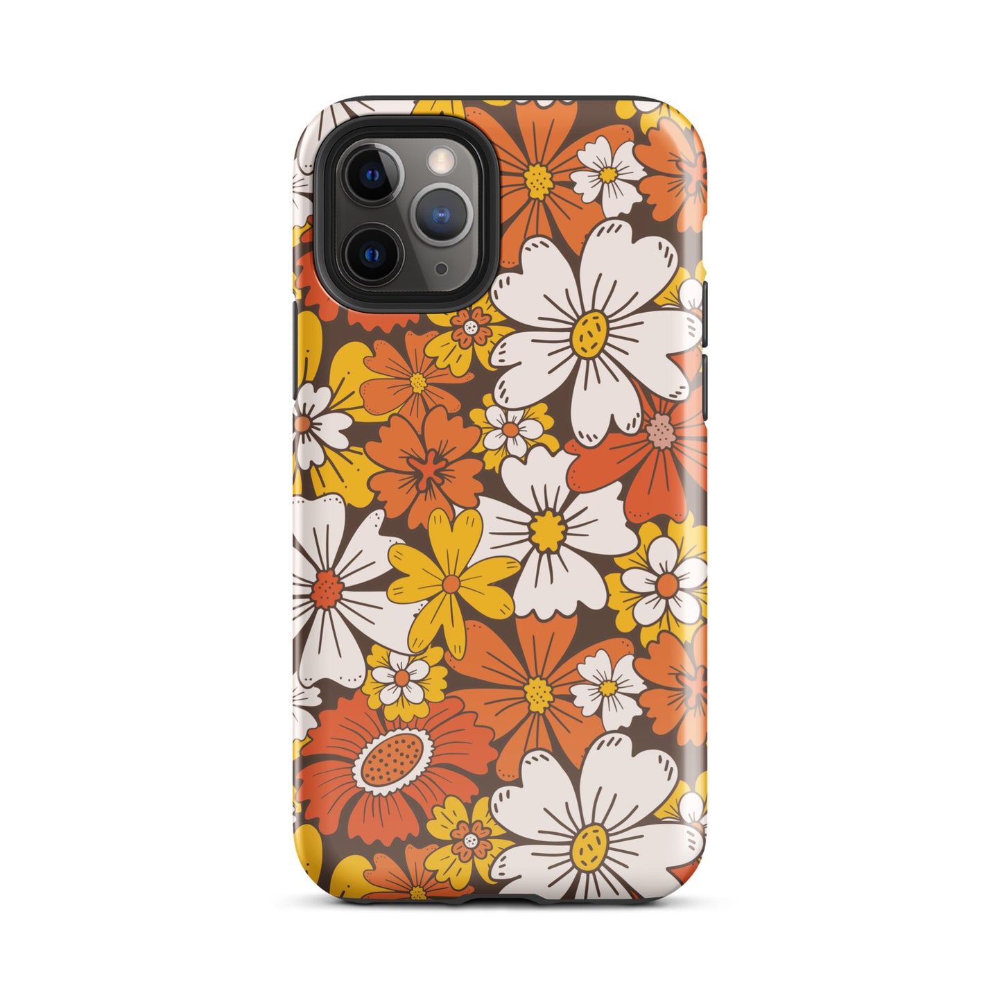 Retro Bloom iPhone Case iPhone 11 Pro Glossy