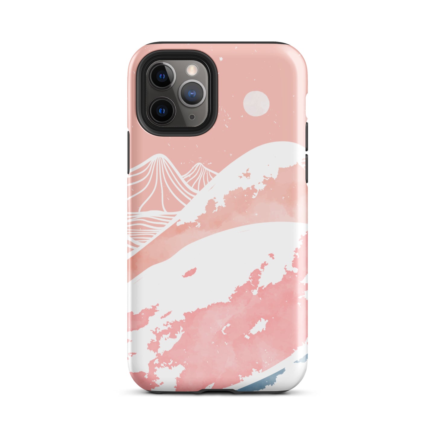 Pink Winter Night iPhone Case iPhone 11 Pro Glossy