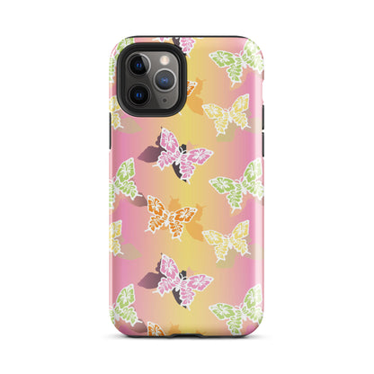 Butterfly Gradient iPhone Case Glossy iPhone 11 Pro