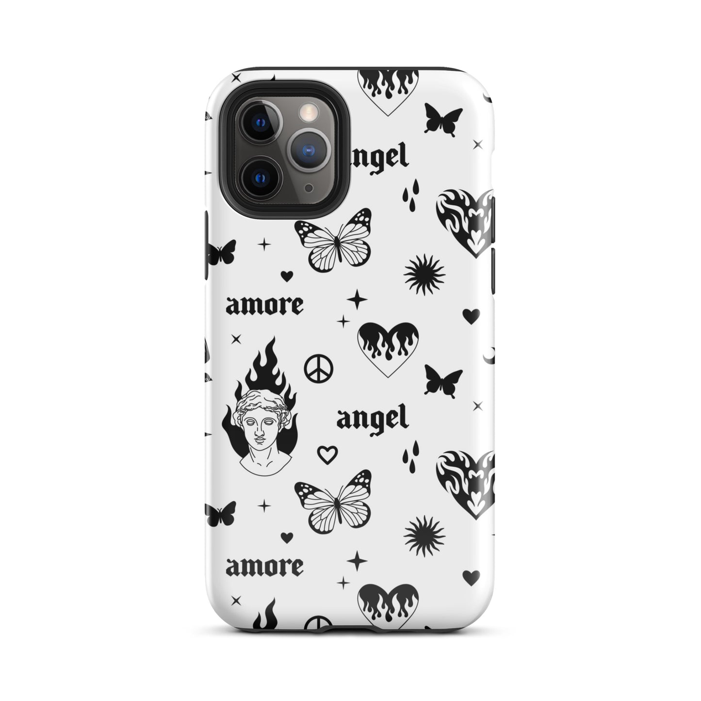Y2K Angel Heart iPhone Case iPhone 11 Pro Glossy