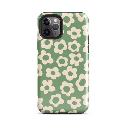 Green Las Flores iPhone Case iPhone 11 Pro Glossy