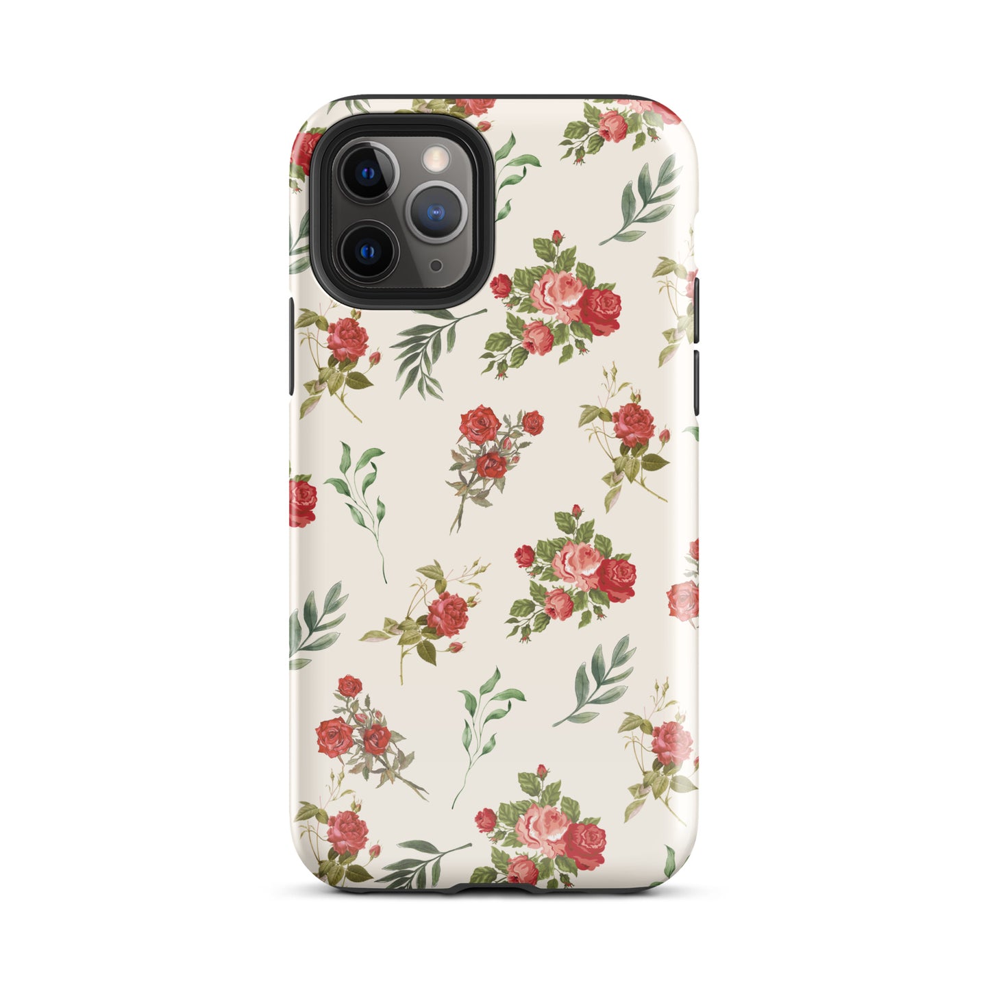 Red Vintage Roses iPhone Case