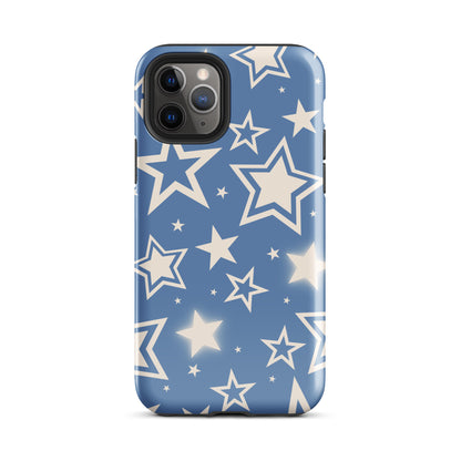 Blue Stardust iPhone Case