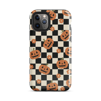 Retro Pumpkins iPhone Case