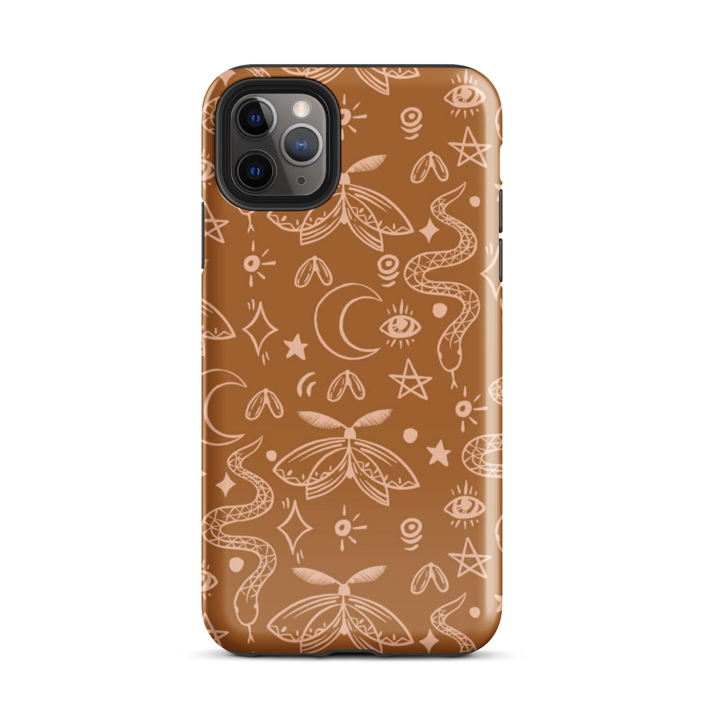 Golden Serpent iPhone Case iPhone 11 Pro Max Glossy