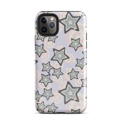 Y2K Gray Star iPhone Case Glossy iPhone 11 Pro Max