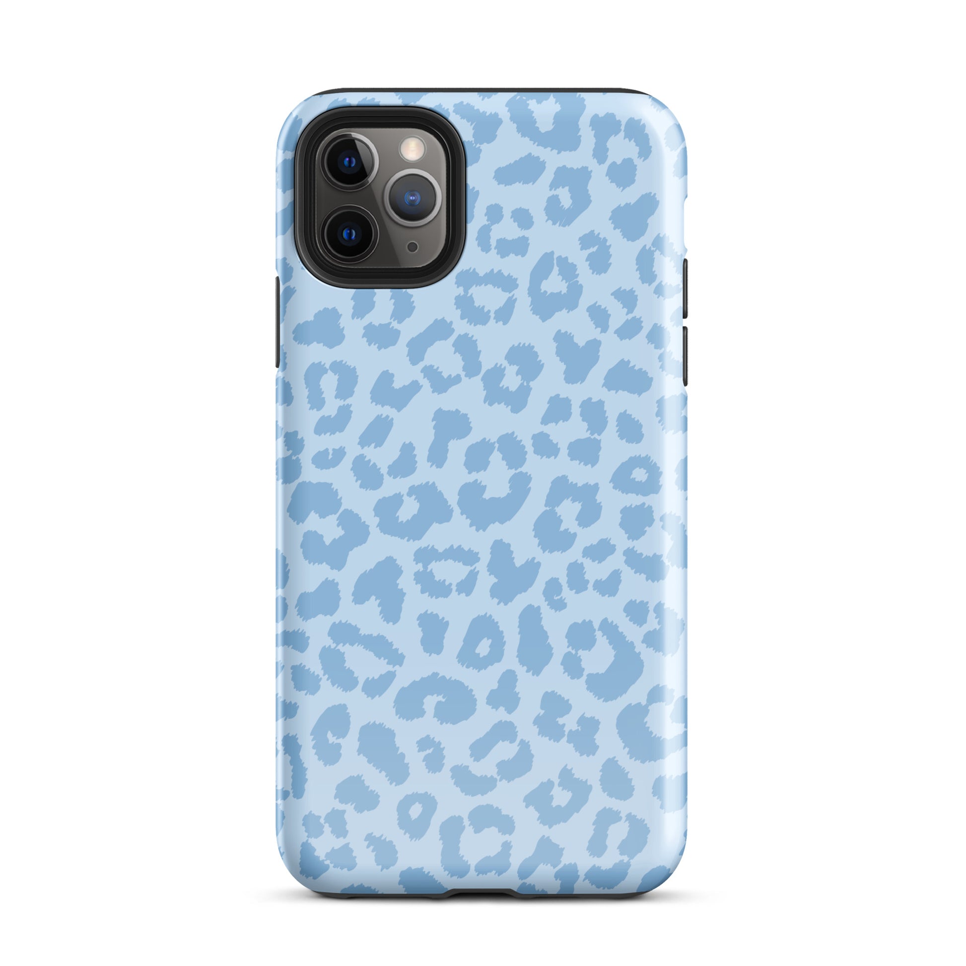 Blue Leopard iPhone Case iPhone 11 Pro Max Glossy