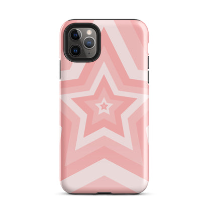 Pink Starburst iPhone Case iPhone 11 Pro Max Glossy