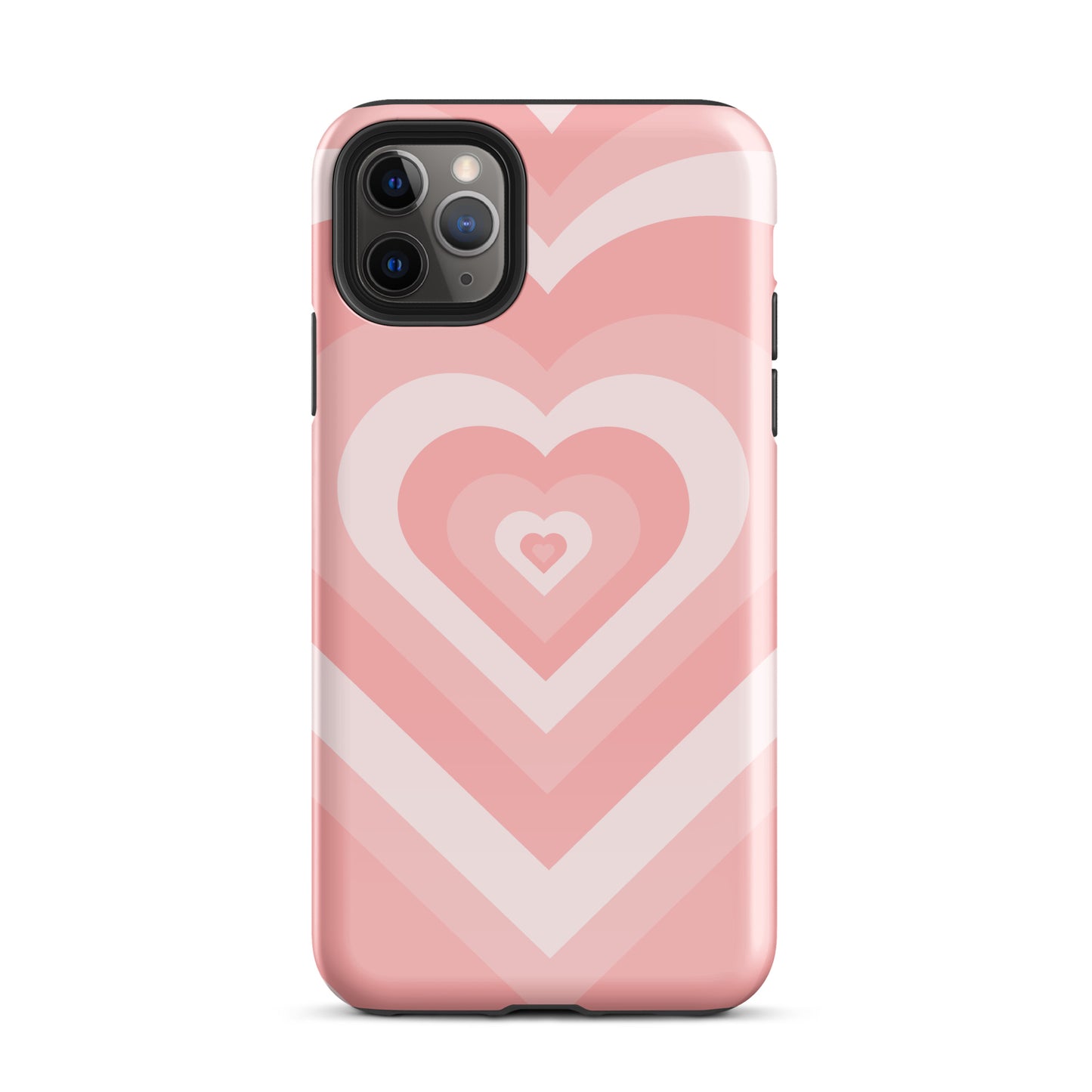 Pink Hearts iPhone Case iPhone 11 Pro Max Glossy