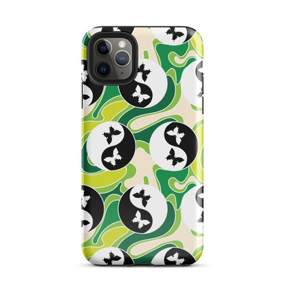 Yin Yang Butterfly iPhone Case Glossy iPhone 11 Pro Max