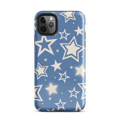 Blue Stardust iPhone Case