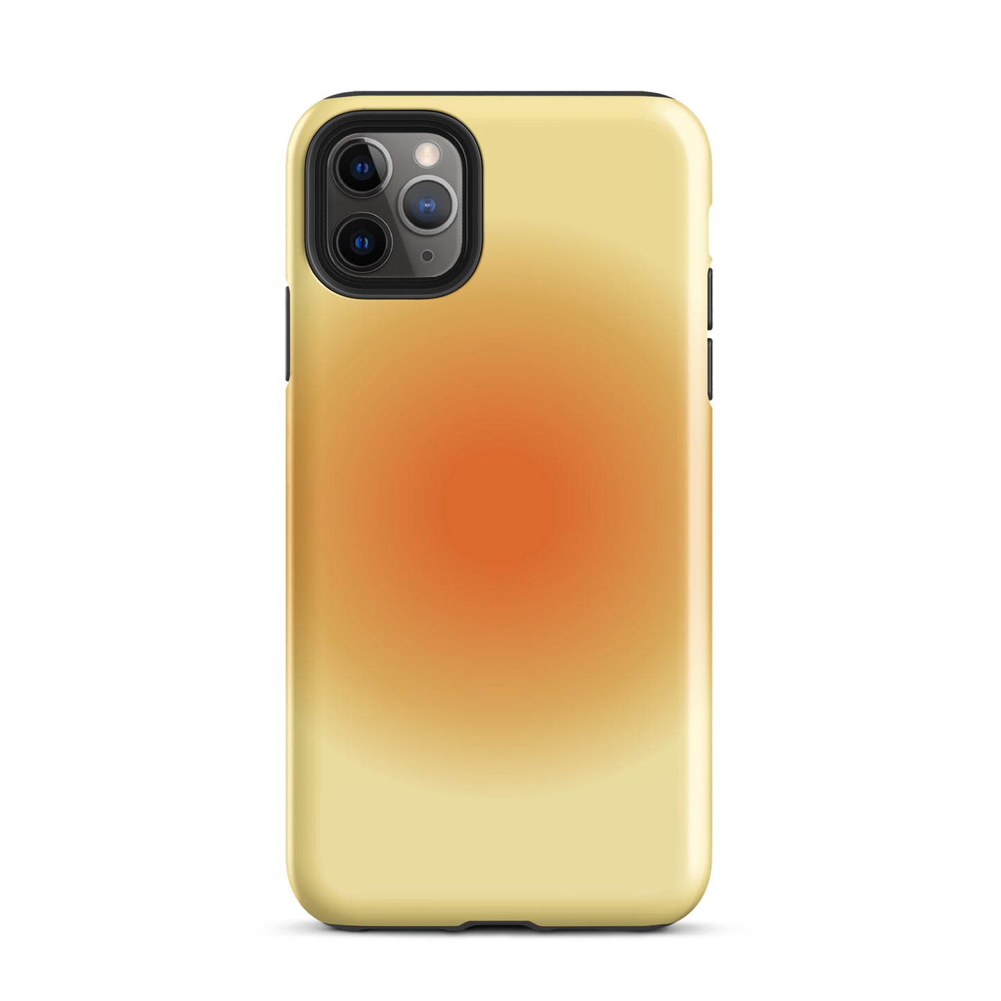 Orange Aura iPhone Case