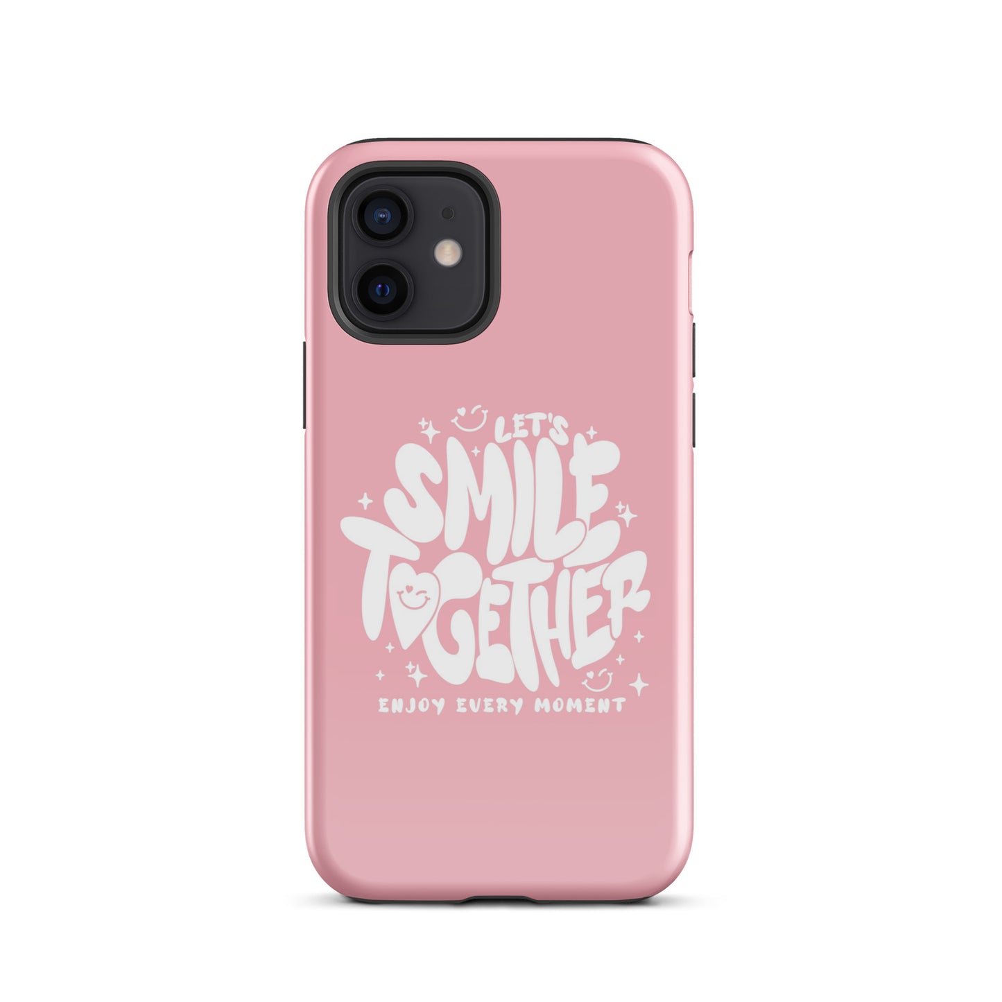 Smile Together iPhone Case iPhone 12 Glossy