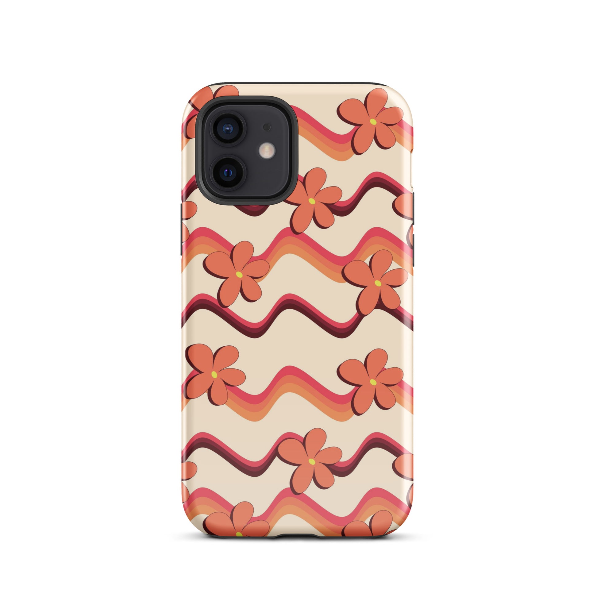 Vintage Flowers iPhone Case iPhone 12 Glossy